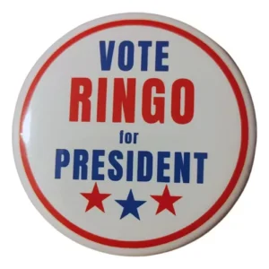 Botton Ringo For President 5.5cm