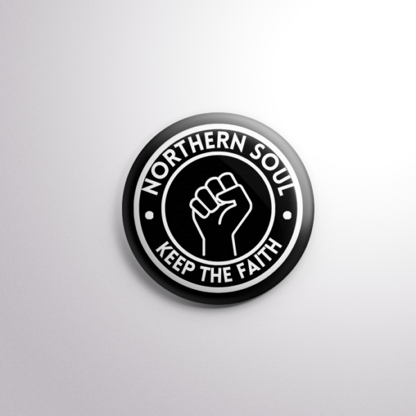 Botton Northern Soul 4,5cm